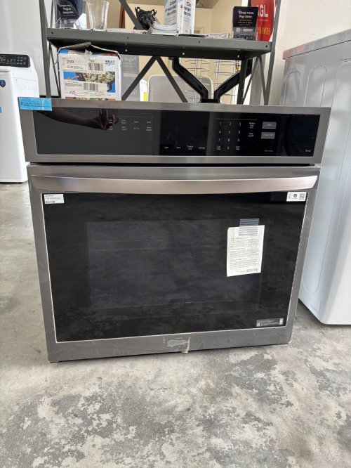 LG - Horno eléctrico empotrable de 30 pulgadas con funciones inteligentes.