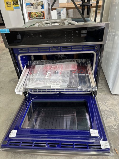 LG - Horno eléctrico empotrable de 30 pulgadas con funciones inteligentes.