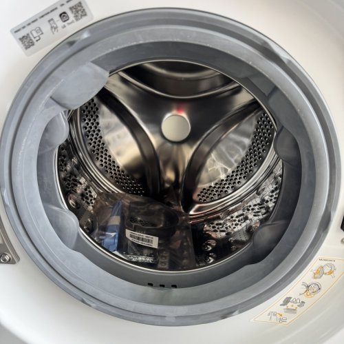 LG Lavadora de 2,4 pies cúbicos, secadora eléctrica sin ventilación de 4,2 cu.ft con bomba de calor e inversor dual, Washtower 