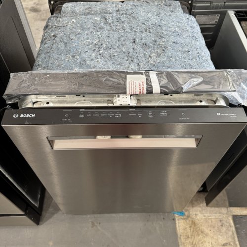 BOSCH Lavavajillas Serie 500, 24 pulgadas, acero inoxidable antihuellas