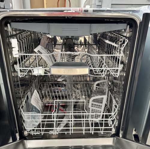 BOSCH Lavavajillas Serie 500, 24 pulgadas, acero inoxidable antihuellas