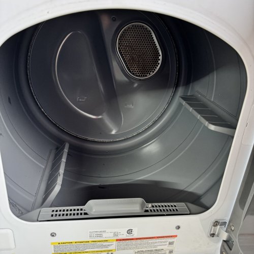 USADOS SAMSUNG lavadora de carga superior y secadora electrica en color blanco