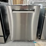 BOSCH Lavavajillas Serie 500, 24 pulgadas, acero inoxidable antihuellas