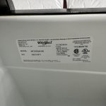 USADO WHIRLPOOL Refrigerador de 25.2 CU.FT acero inoxidable negro, dispensador de agua interno